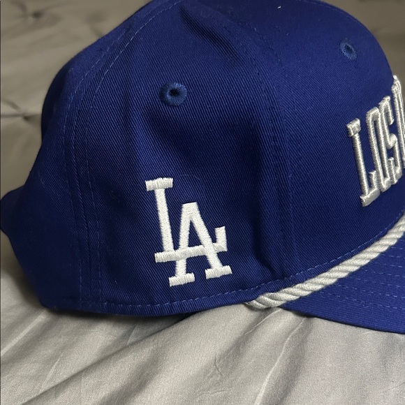 New Era Blue Los Angeles Snapback Hat - Picture 3 of 7